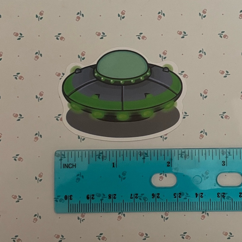 UFO Sticker - Picture 2 of 2